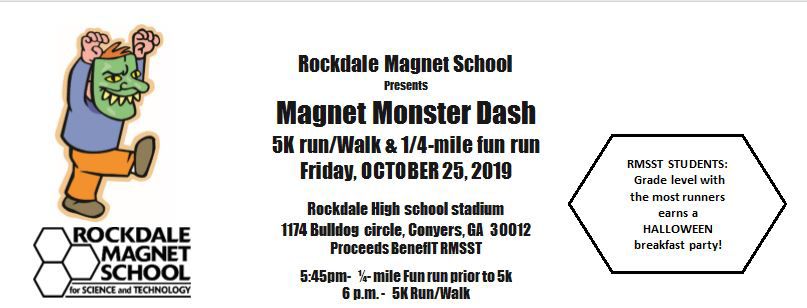 Rockdale County Magnet School's Monster Dash